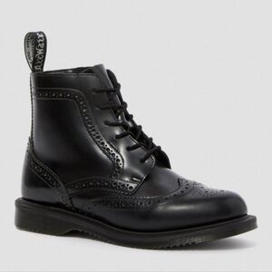 Delphine Smooth Dress Boots Dr Martens
